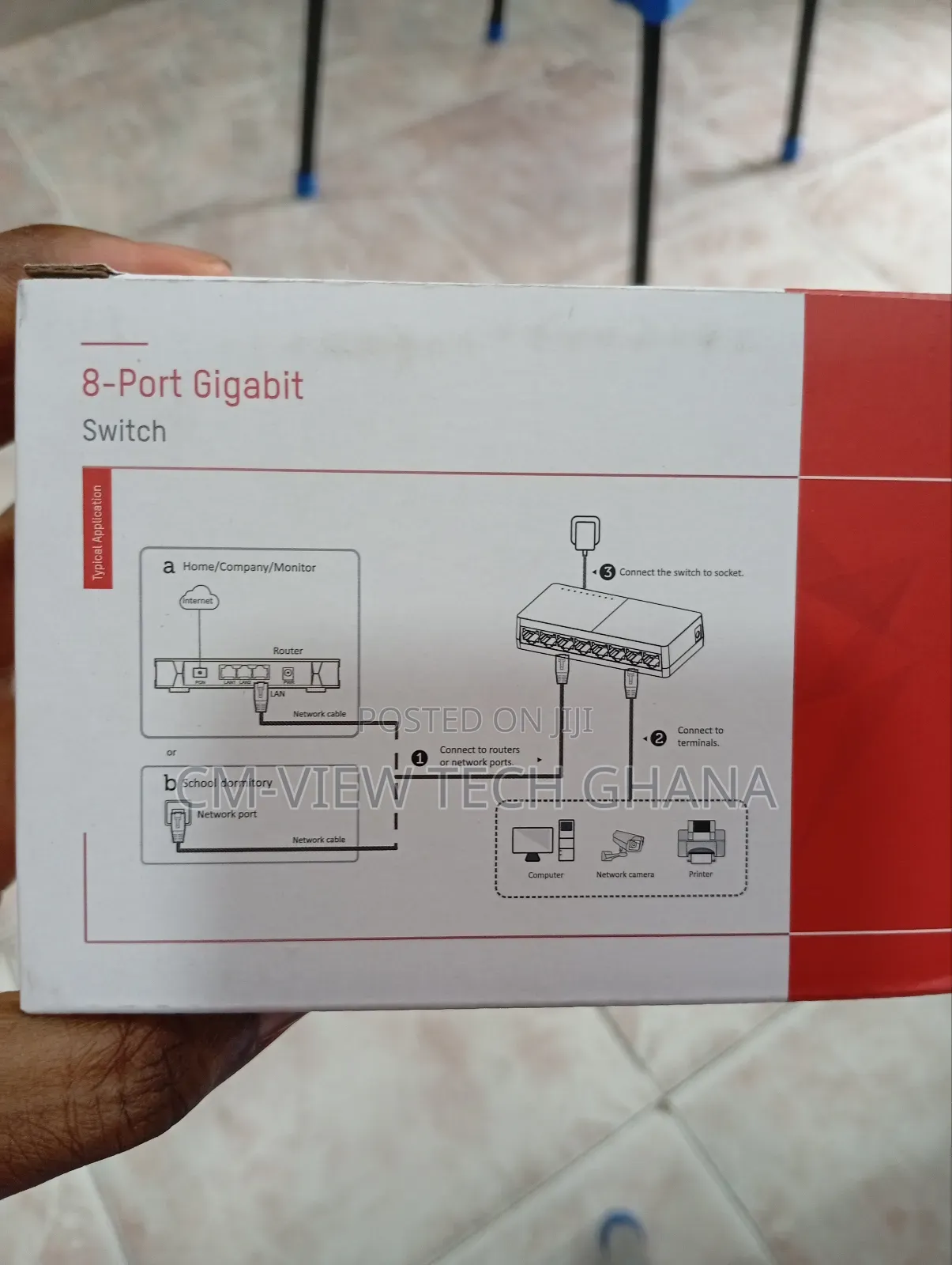 8port Gigabyte Switch Hikvision