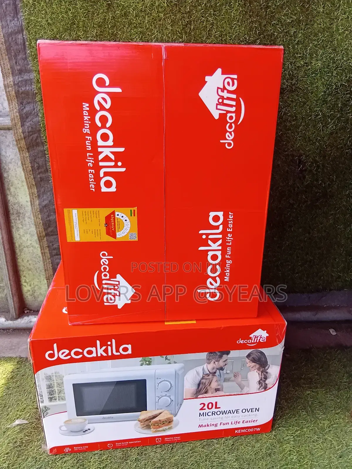 Limited Quantities Available Decakila 20l Microwave Oven