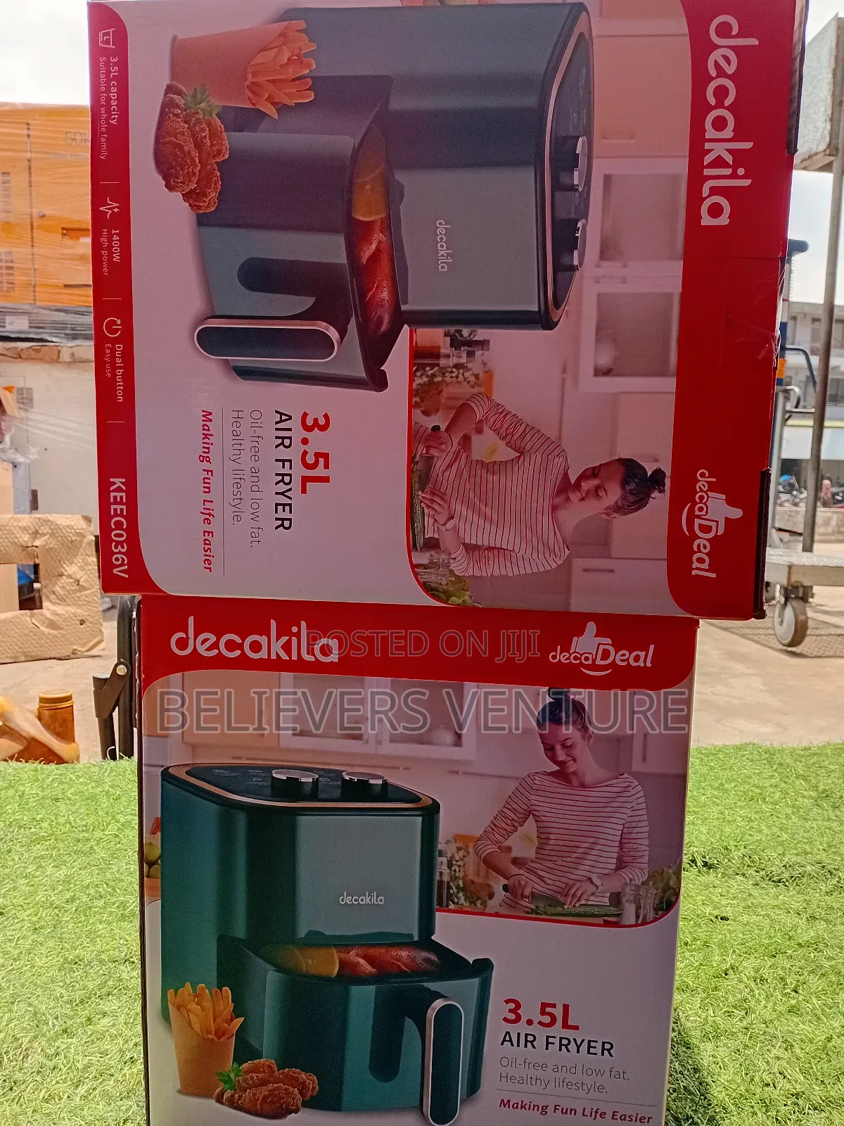 Top Model Keec036v Air Fryer Decakila 3.5l Air Fryer
