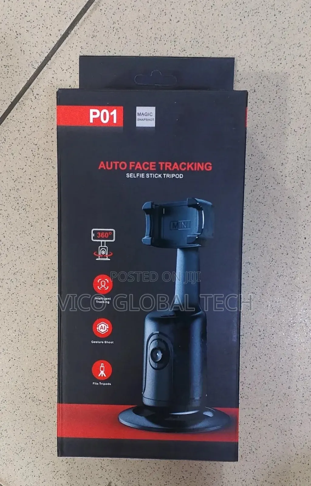 Selfie Stick P01 Auto Face Tracking