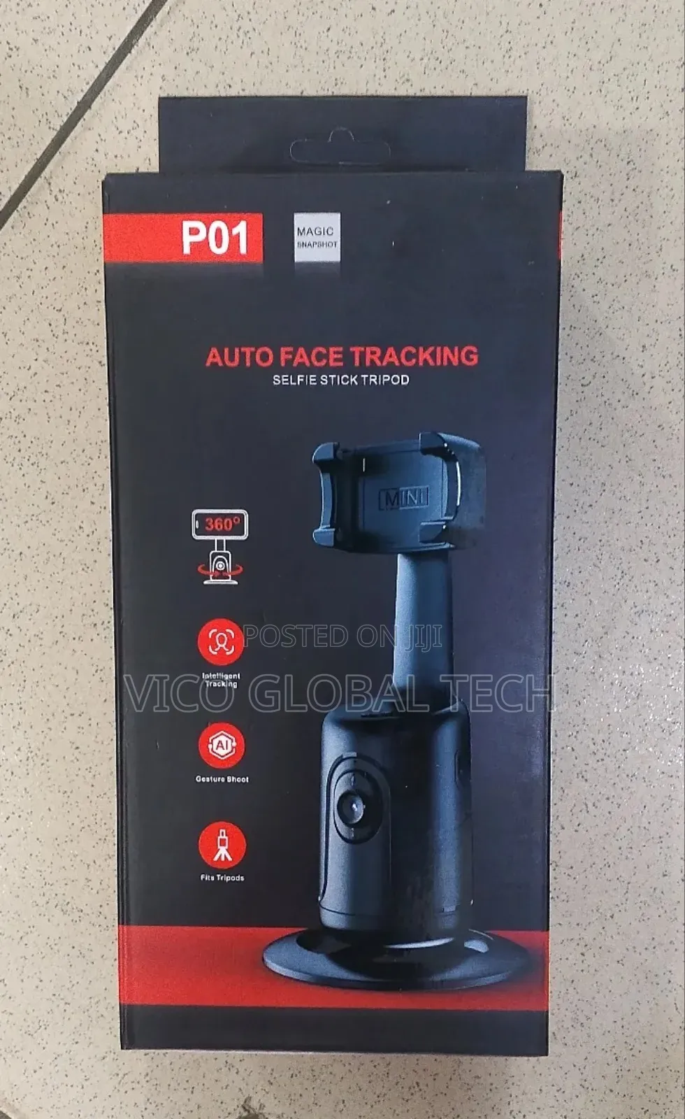 Selfie Stick P01 Auto Face Tracking