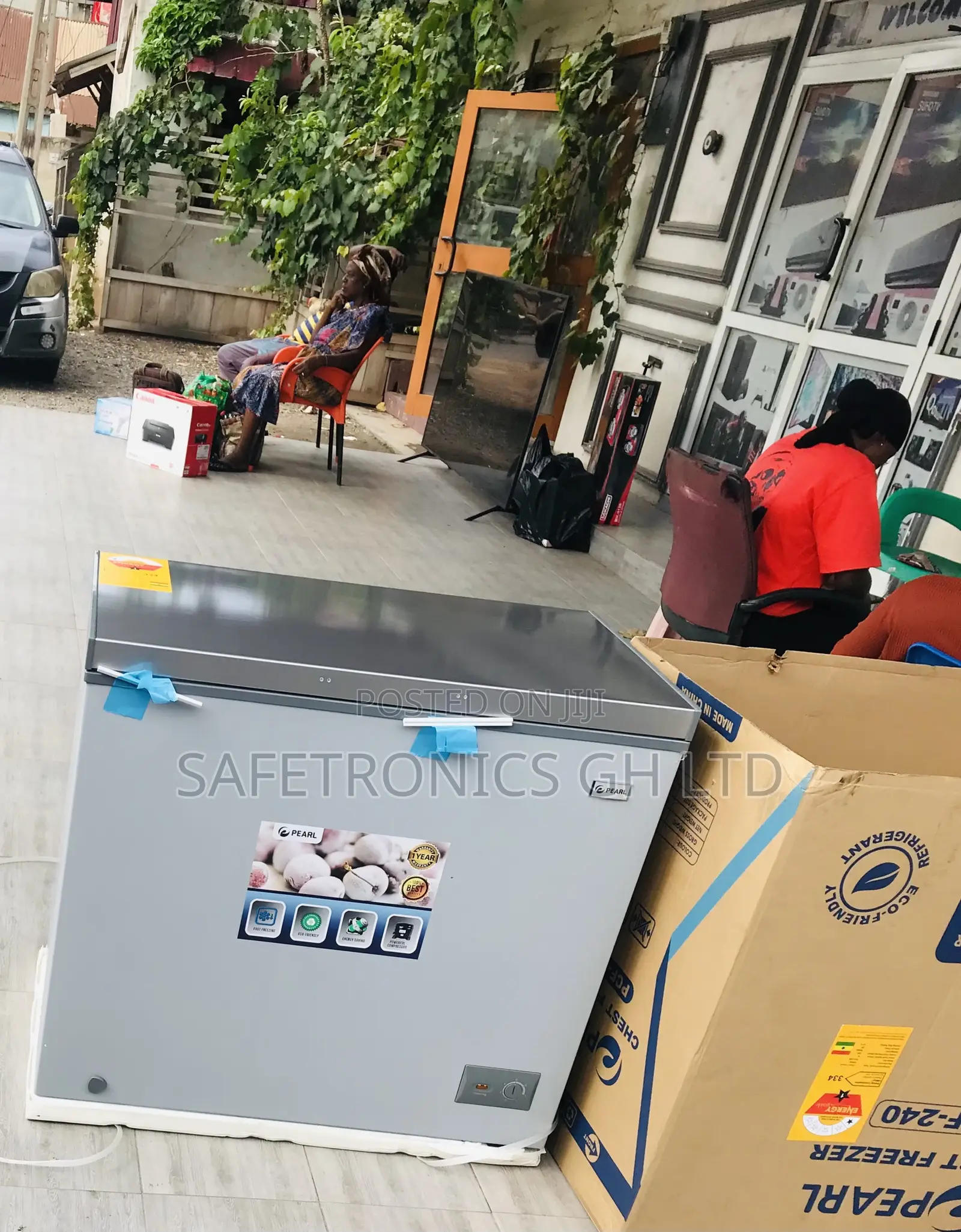 Pearl Grey Super Fast Singledoor 250 Liters Freezer