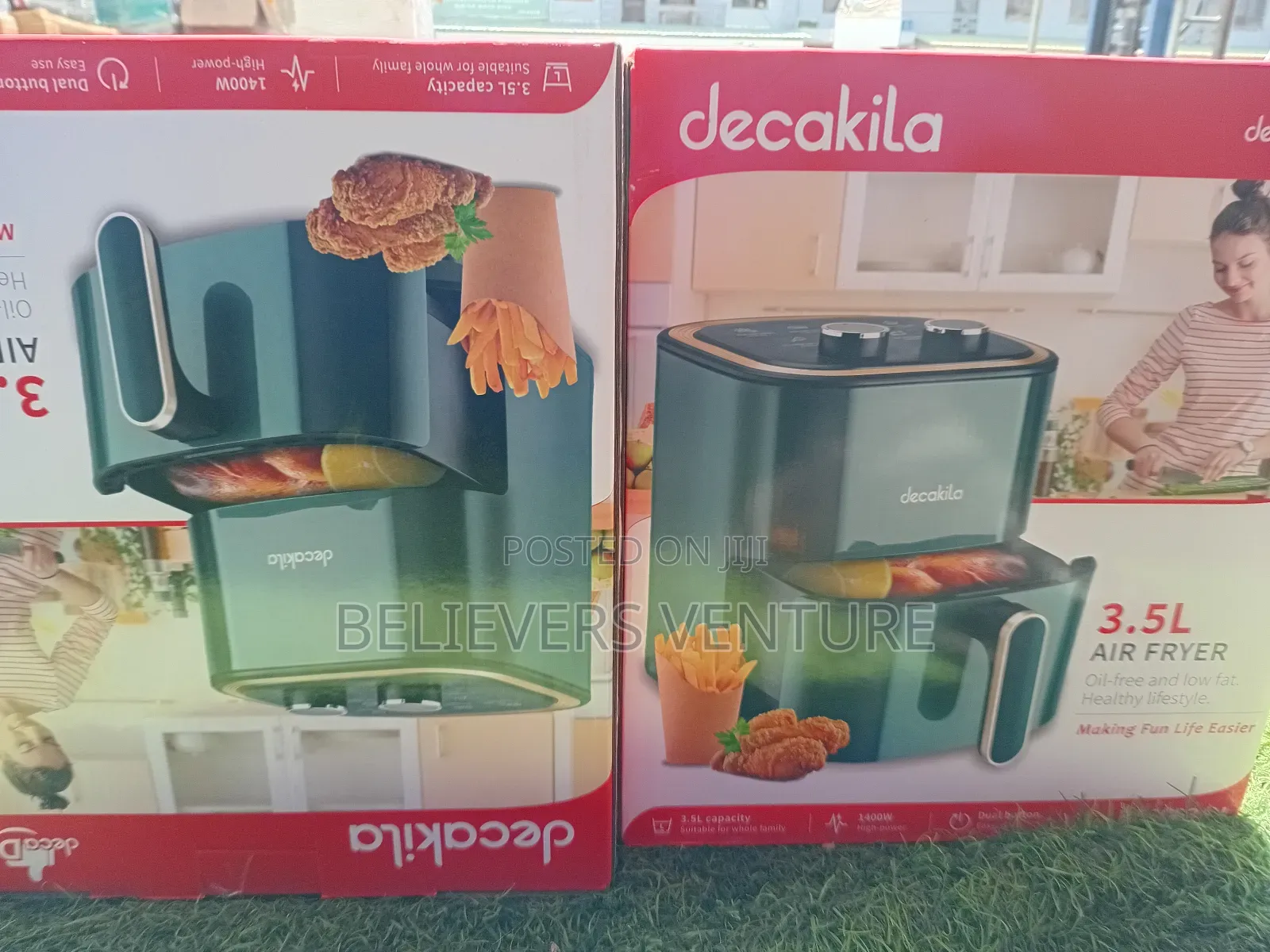 Decakila 1400w Air Fryer 3.5l 3.5l Decakila Air Fryer