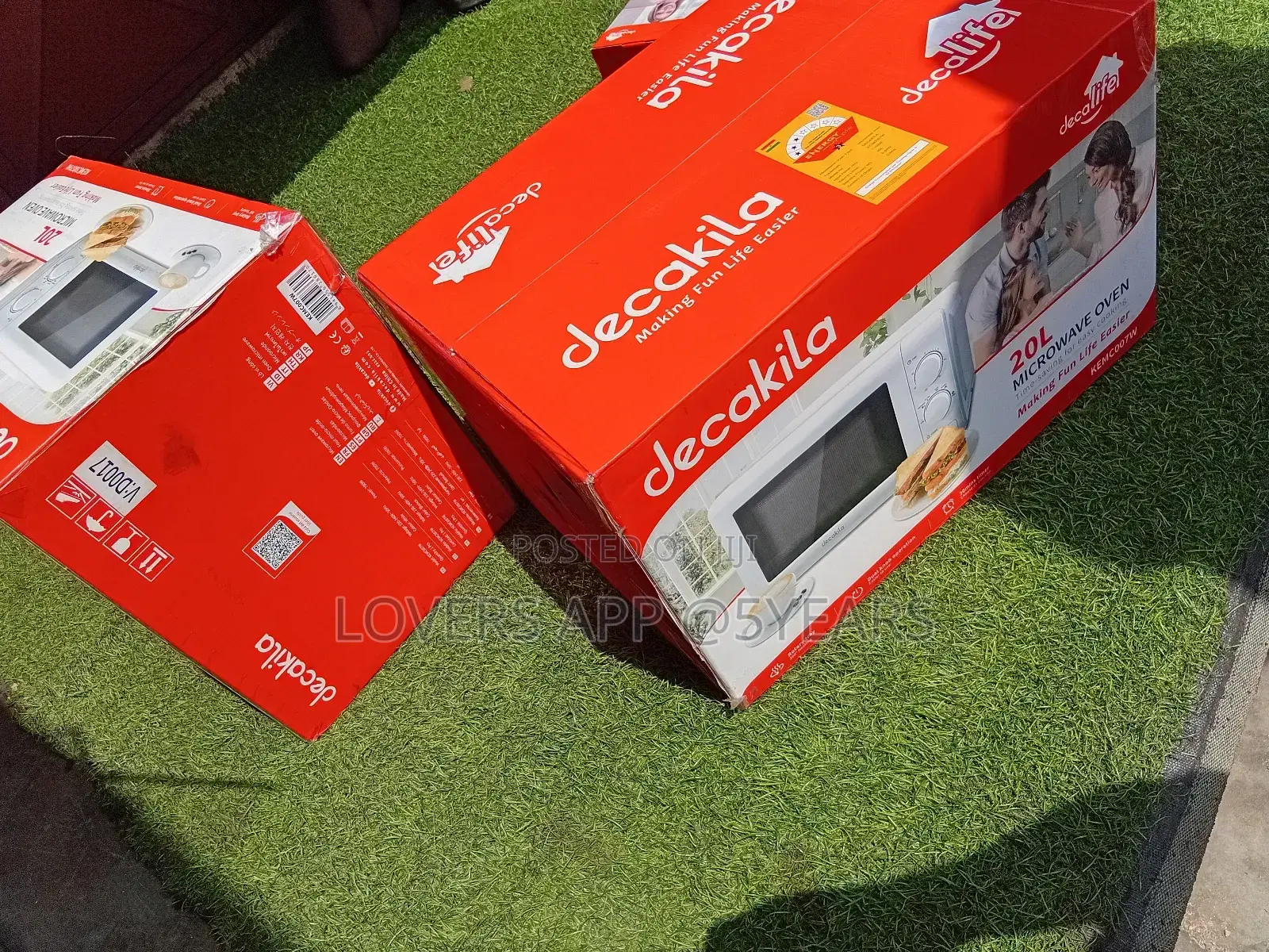 Expect Approved Decakila 20l Microwave Oven Decakila