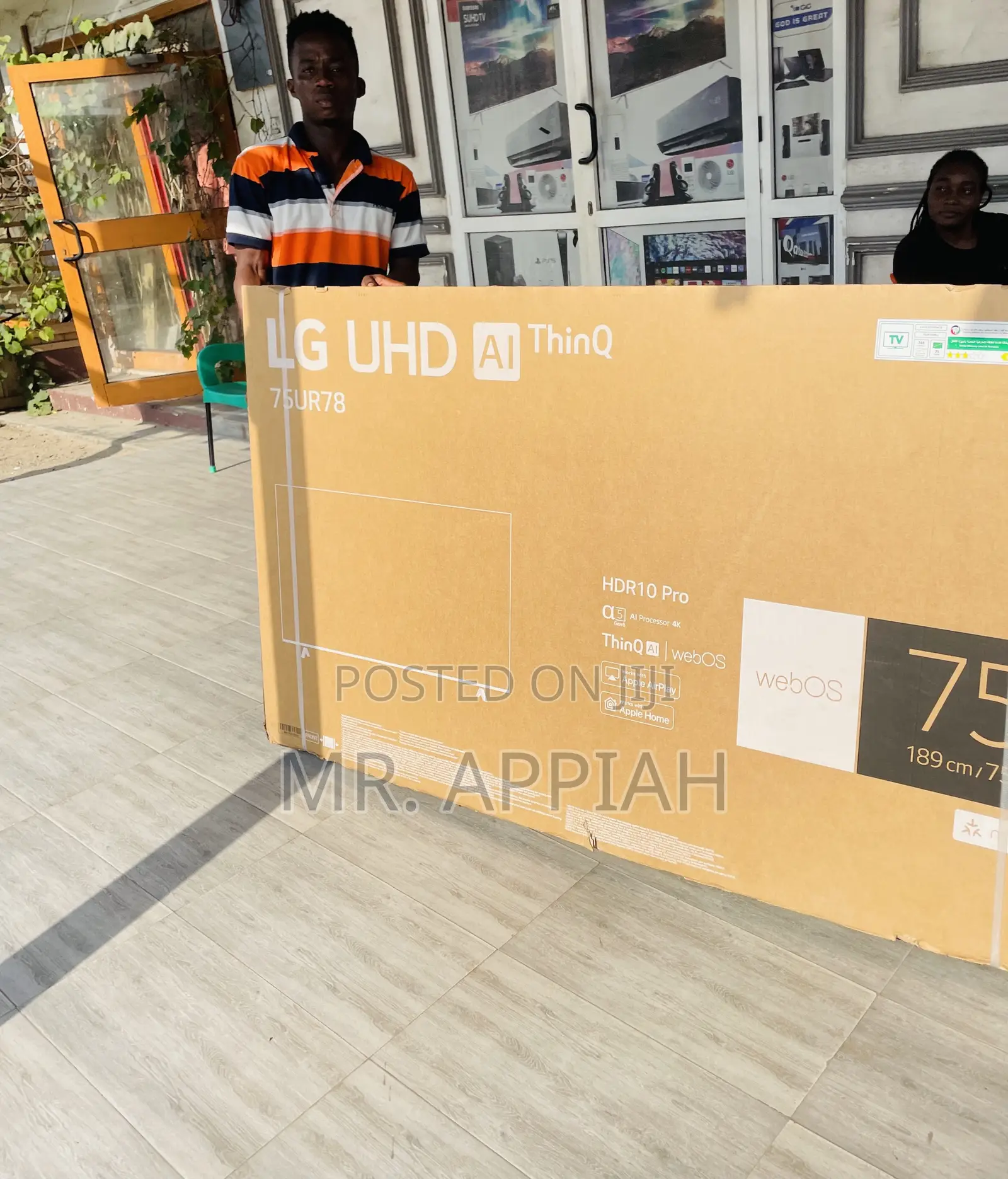 Premium Lg 75ur7800 75 Inch Uhd Smart Screen Television.