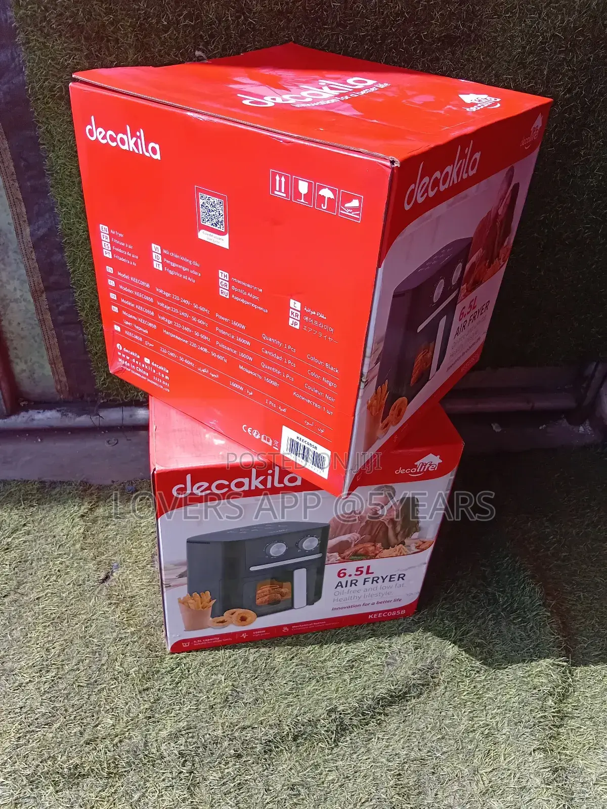 Proven Results Decakila 6.5l Air Fryer Decakila