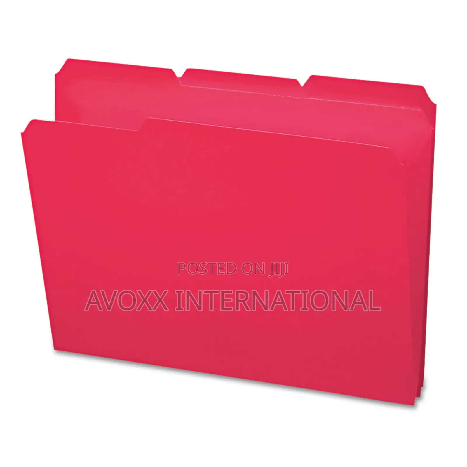 Smead Poly File Folders Blue/ Red 24pk Letter (10503)