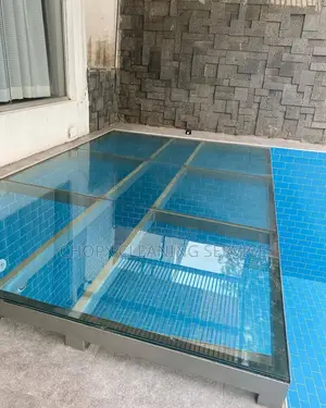 Pool Cleaning and Window