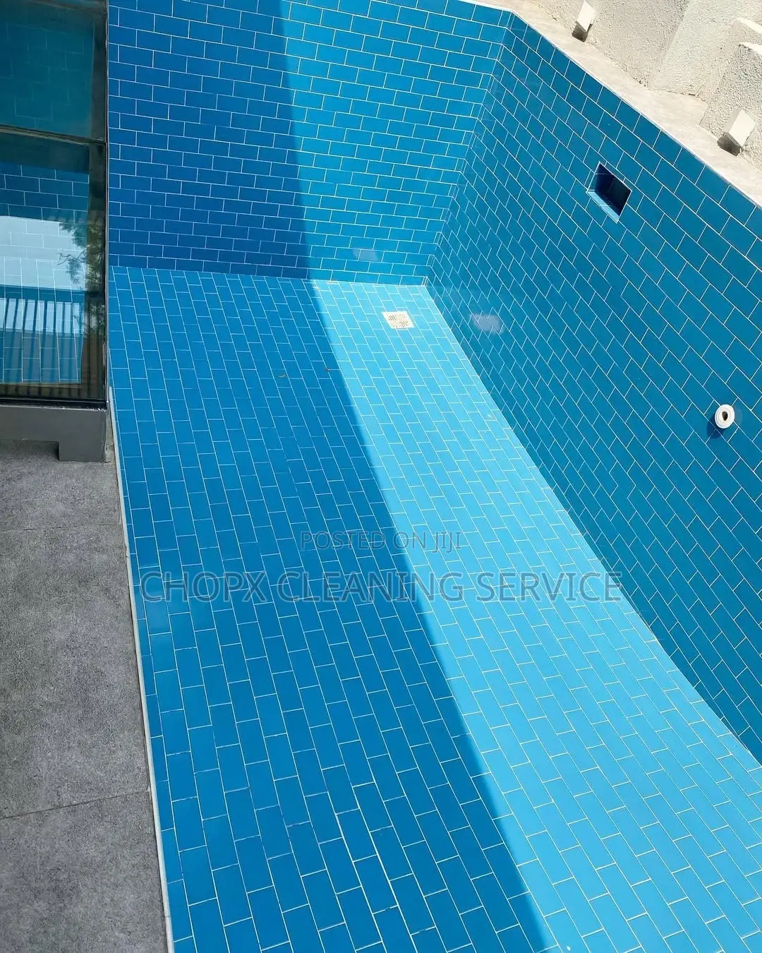 Pool Cleaning and Window
