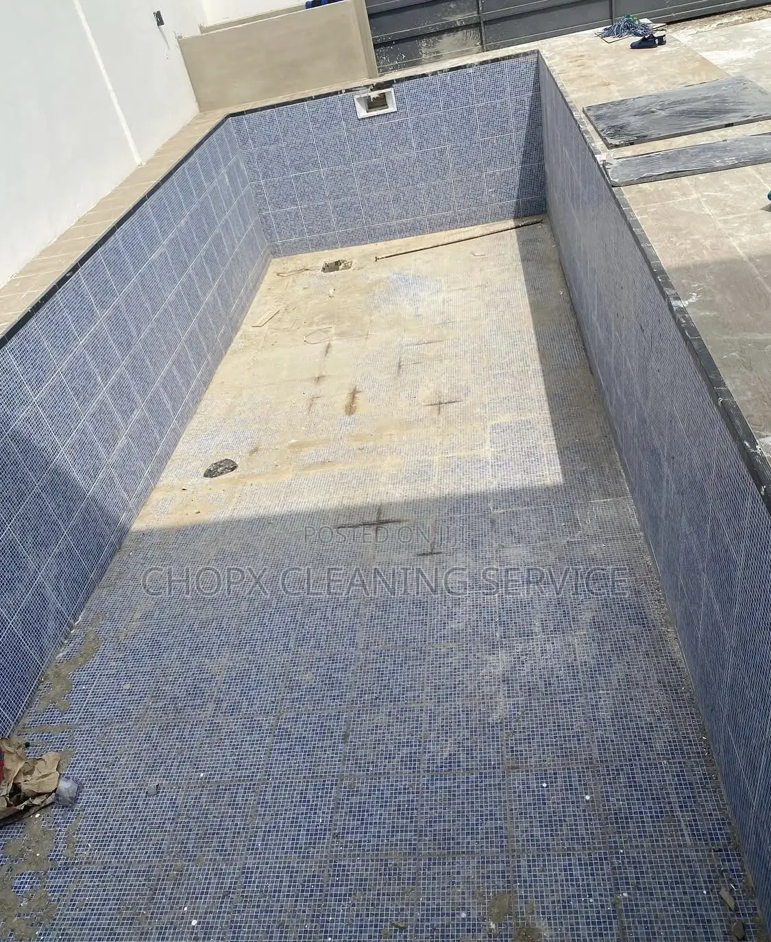 Pool Cleaning and Window