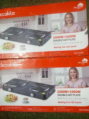 Relaxing Decakila Double 1000w+1000w Hot Plate System