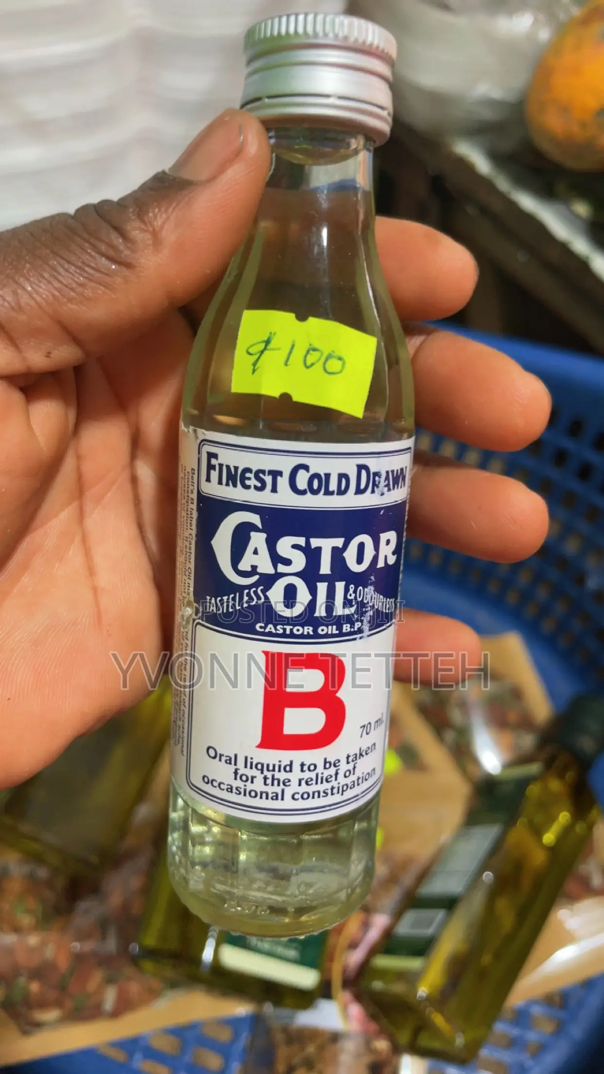 Finest Cold Drawn Castor Oil 70ml