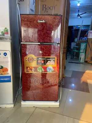 Neon Refigerator Double Decker