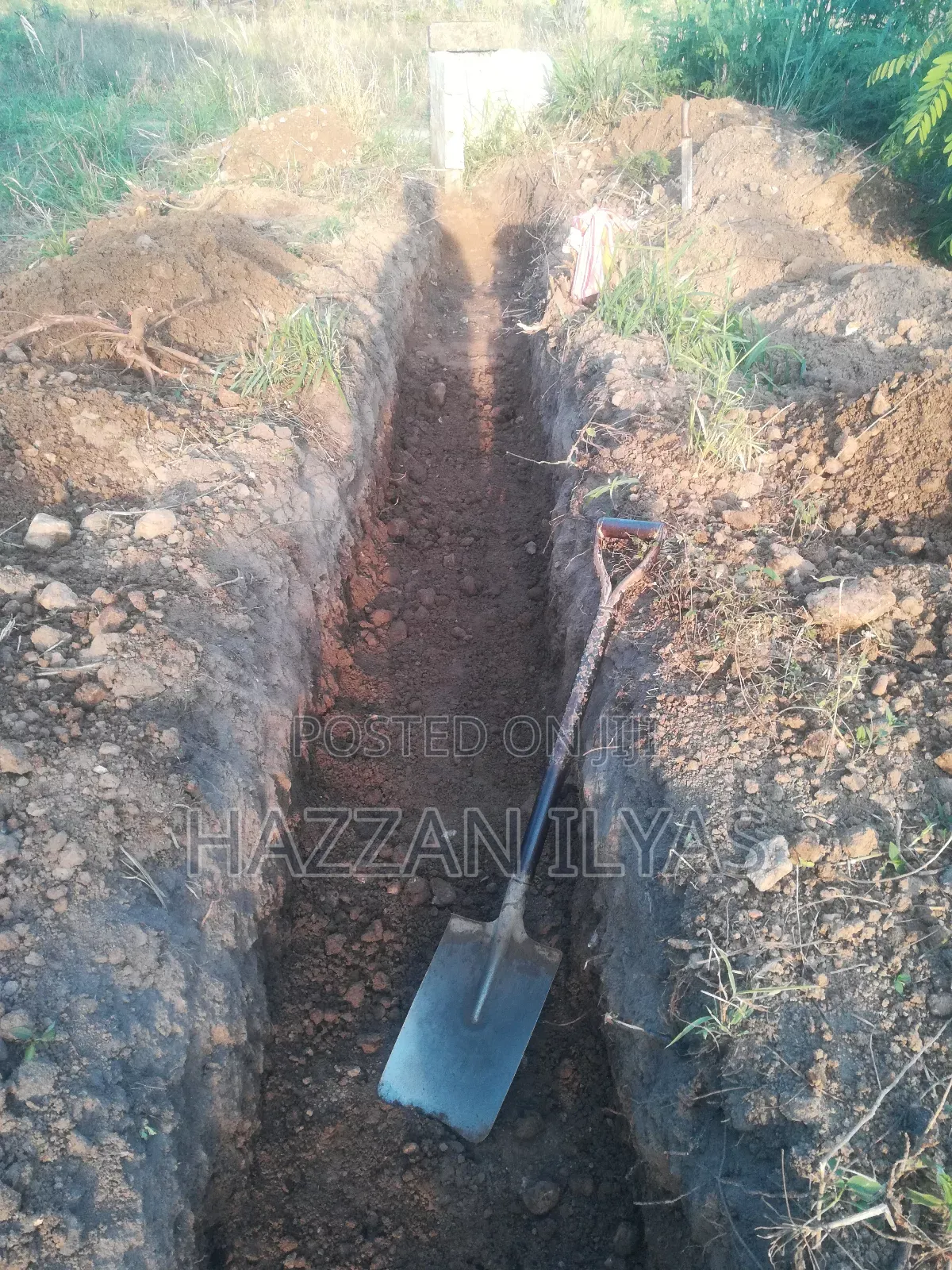 Fence Wall Digging and Laying