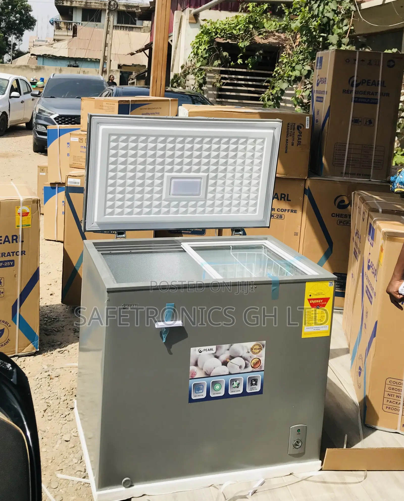 Purechill Singledoor 200 Liters Grey Pearl Freezer