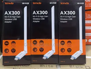 Usb Wi-Fi Adapter Ax300 Wifi6 High Gain Wireless Usb Adapter