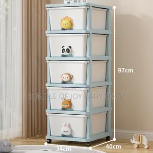 Children's Toy Storage Multi-Layer Cabinet