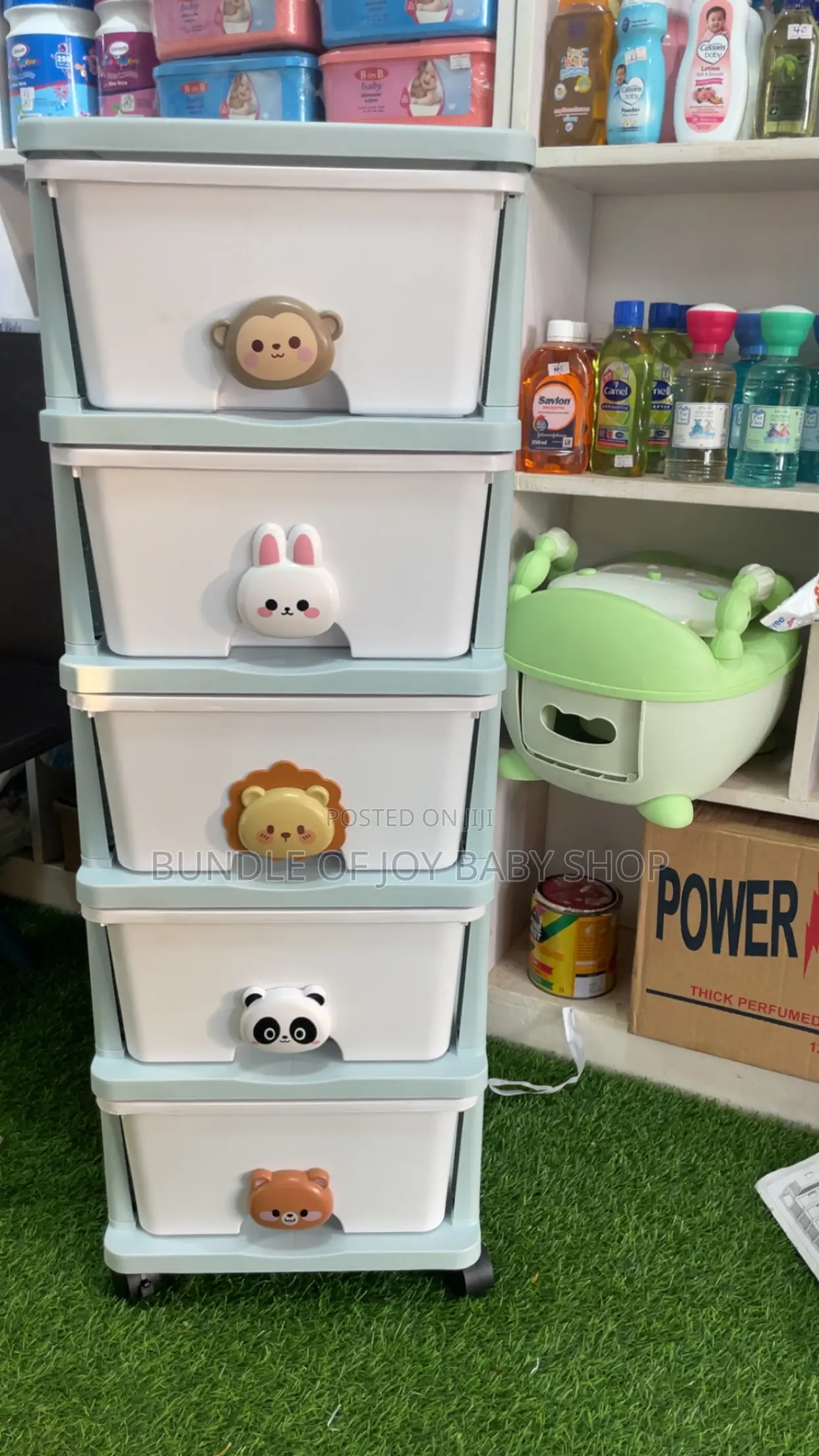 Children's Toy Storage Multi-Layer Cabinet