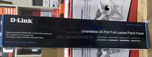 24port Dlink Patch Panel Unshielded Full Loaded Patch Panel