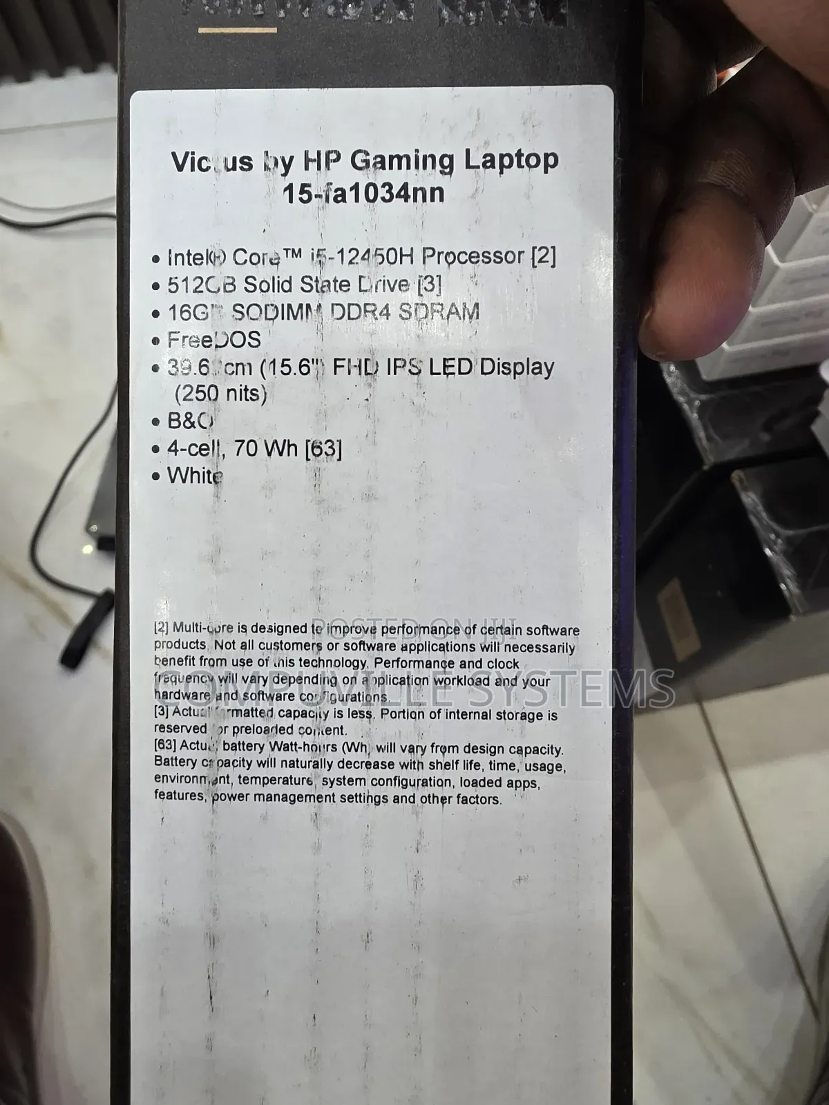New Laptop HP 15 16GB Intel Core I5 SSD 512GB