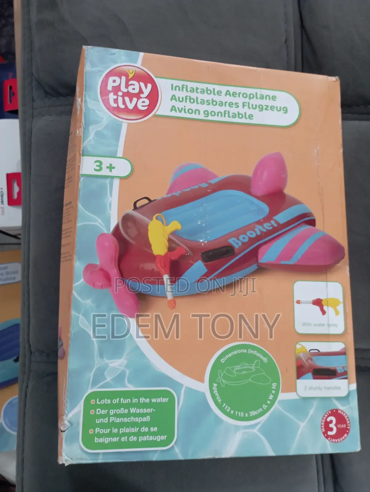 Inflatable Aeroplane For The Pool