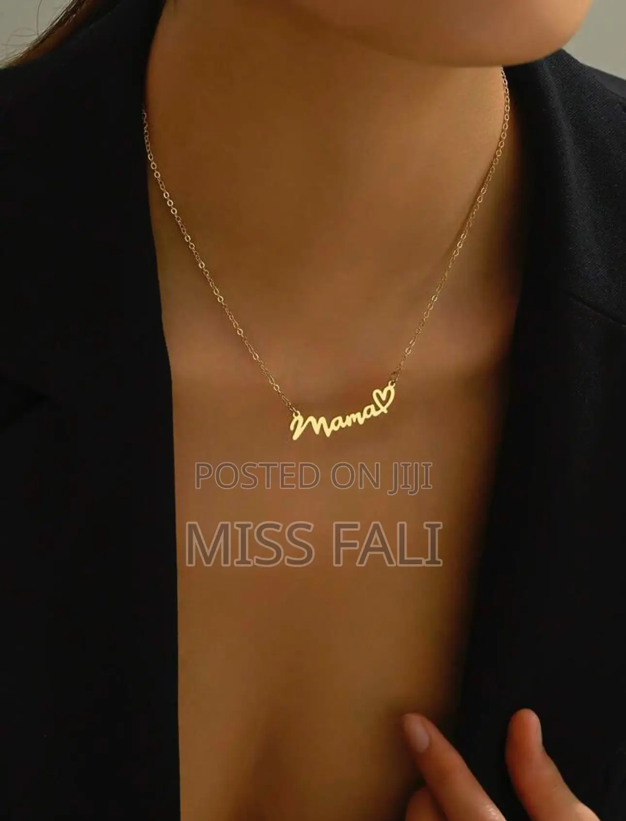 Fadeless Mama Heart Necklace
