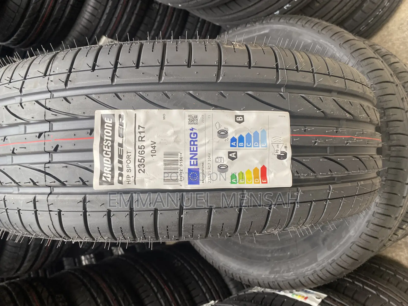 235/65 R17 Bridgestone Dueler H/P Sport 104v