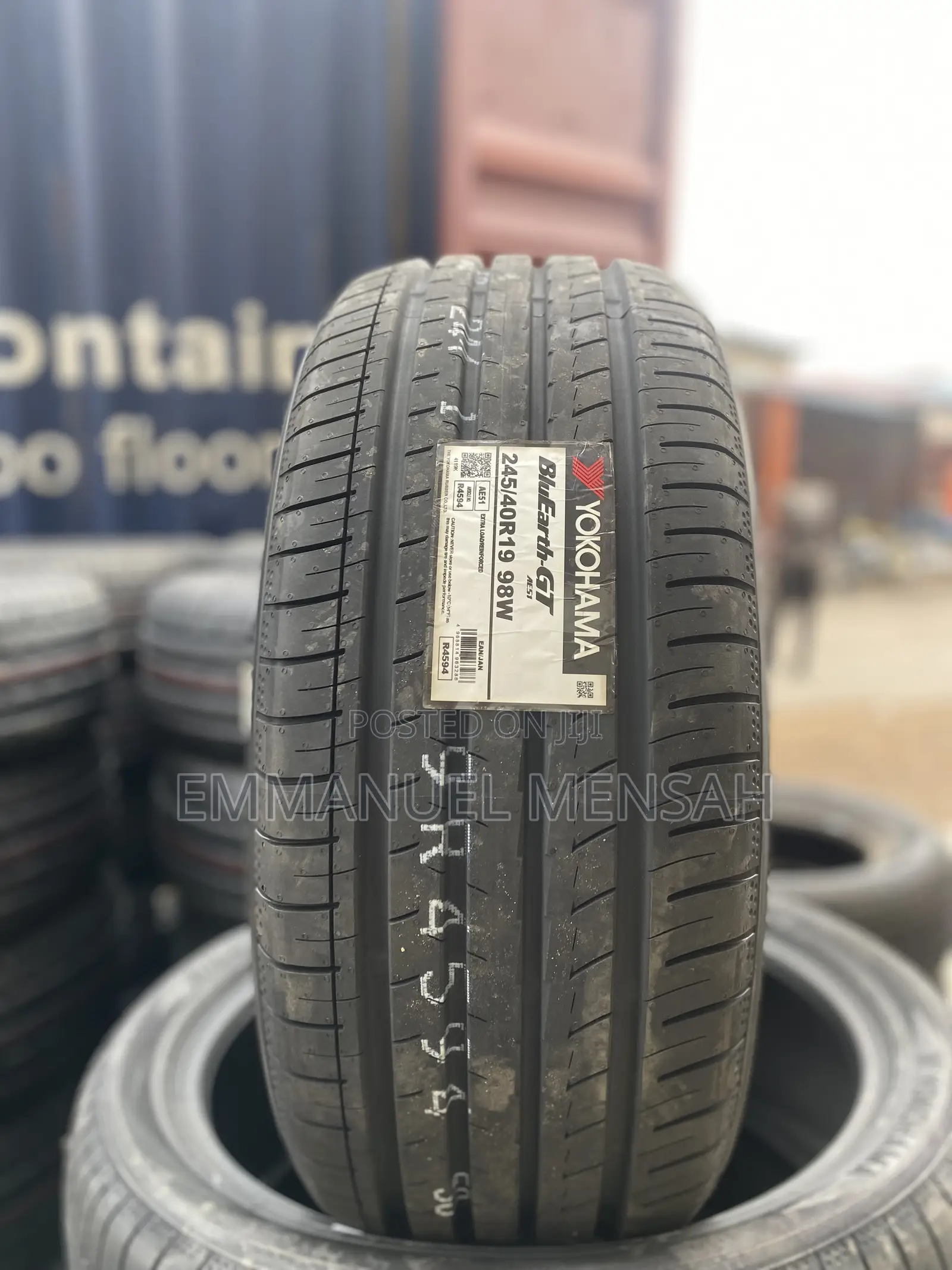 245/40 R19 Yokohama Blueearth-Gt Ae51 98w