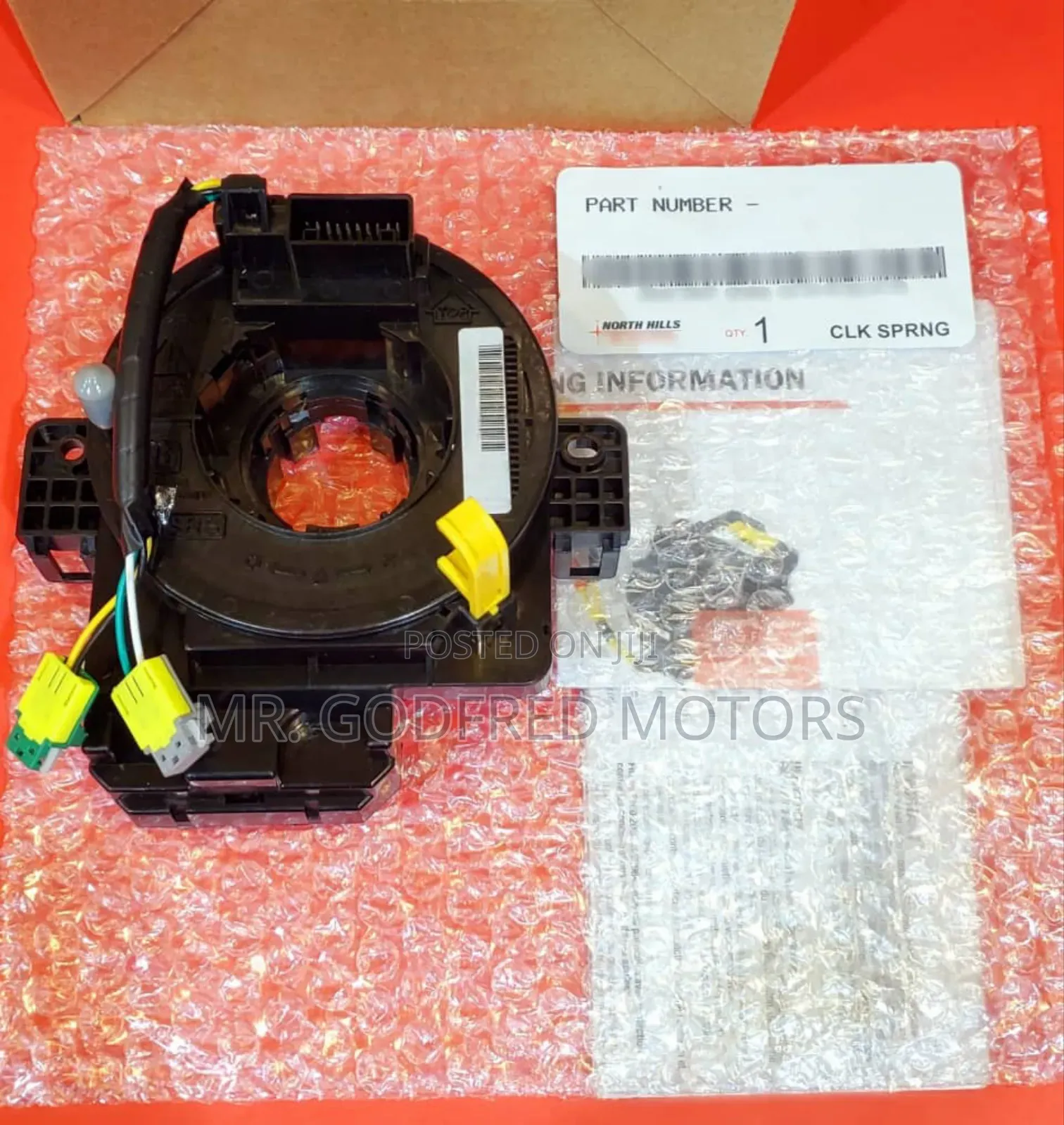 Honda Civic 2016 Clock Spiral. (Horn Plate). Original