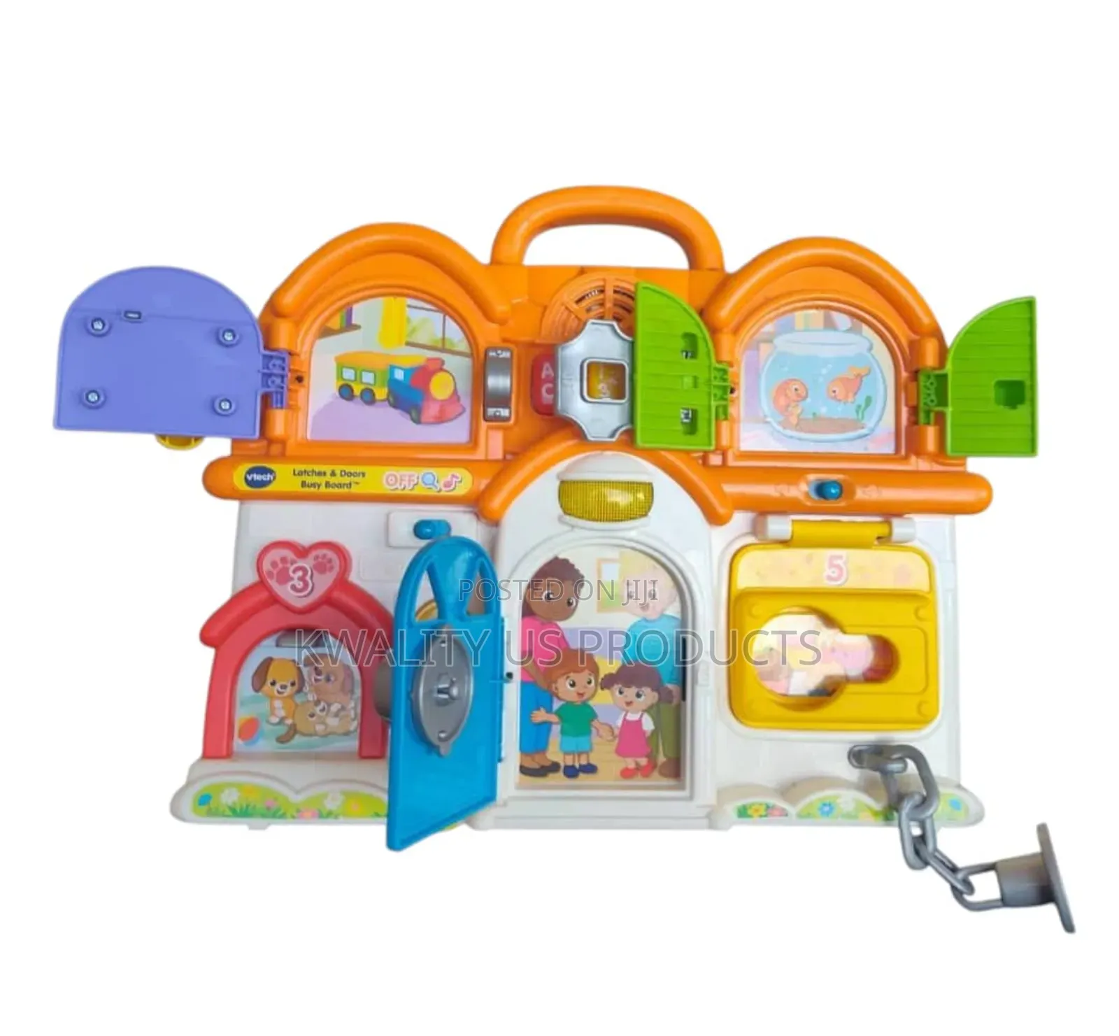 Kids Latches and Doors Play Toy