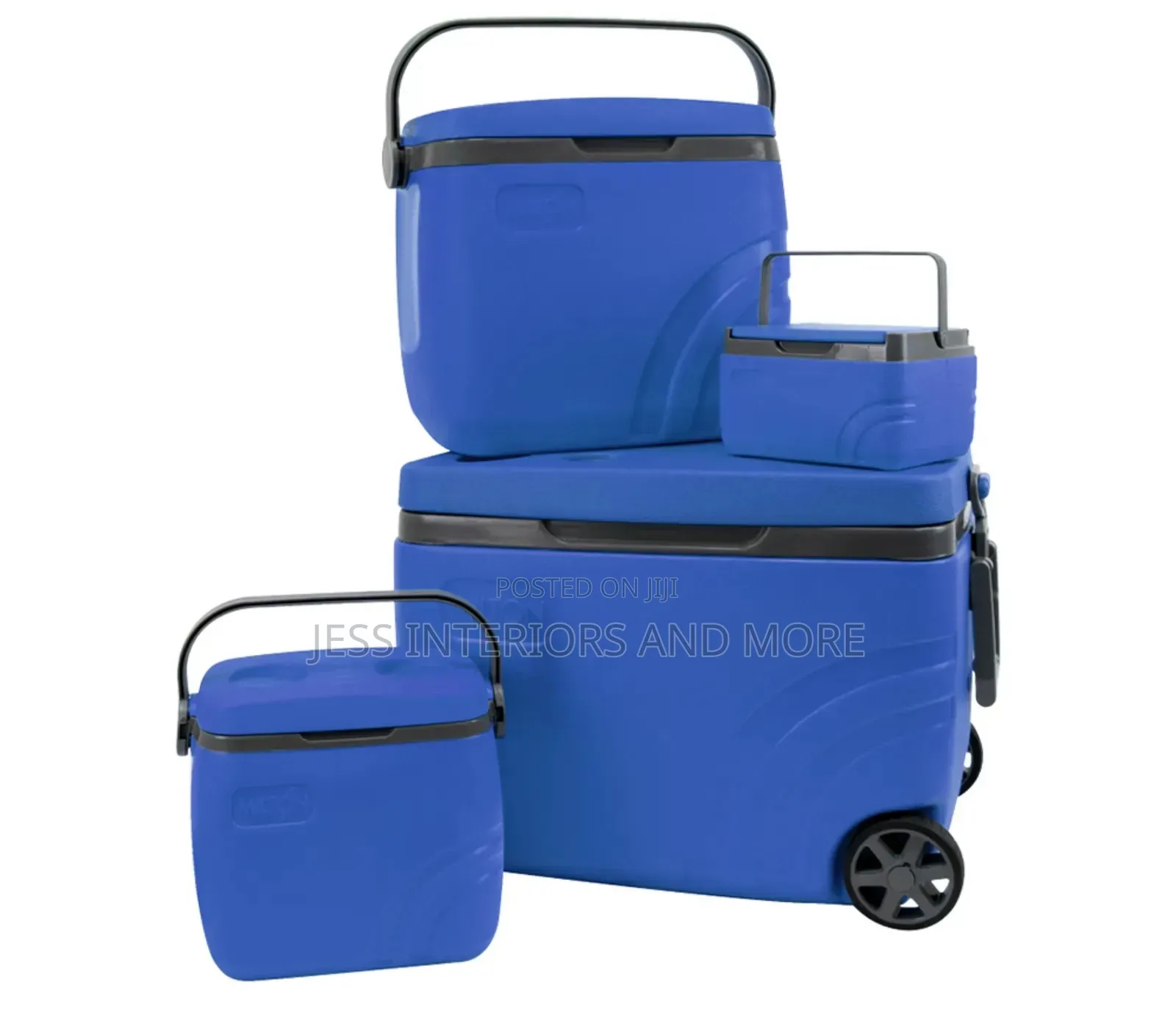 Sq Professional Ice Chest Set 4pc Blue