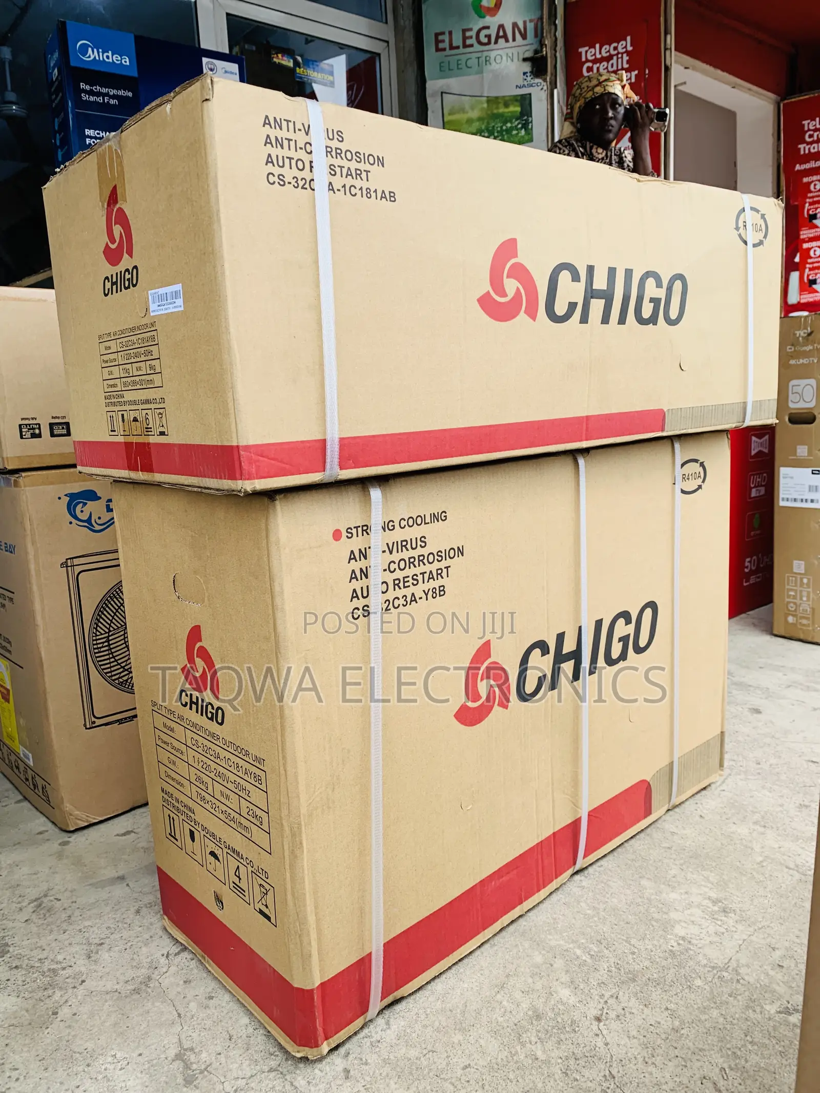 Capacity of 1.5hp Chigo R40a Air Conditioner