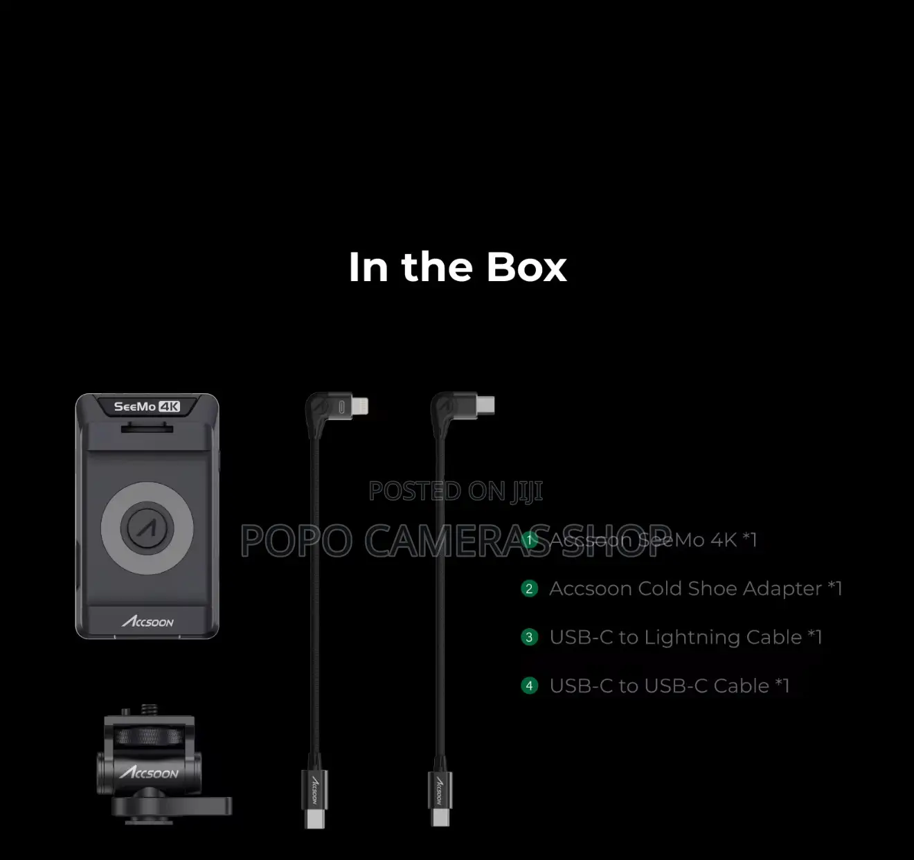 Accsoon Seemo Version, Mobile Monitor Converter for Apple