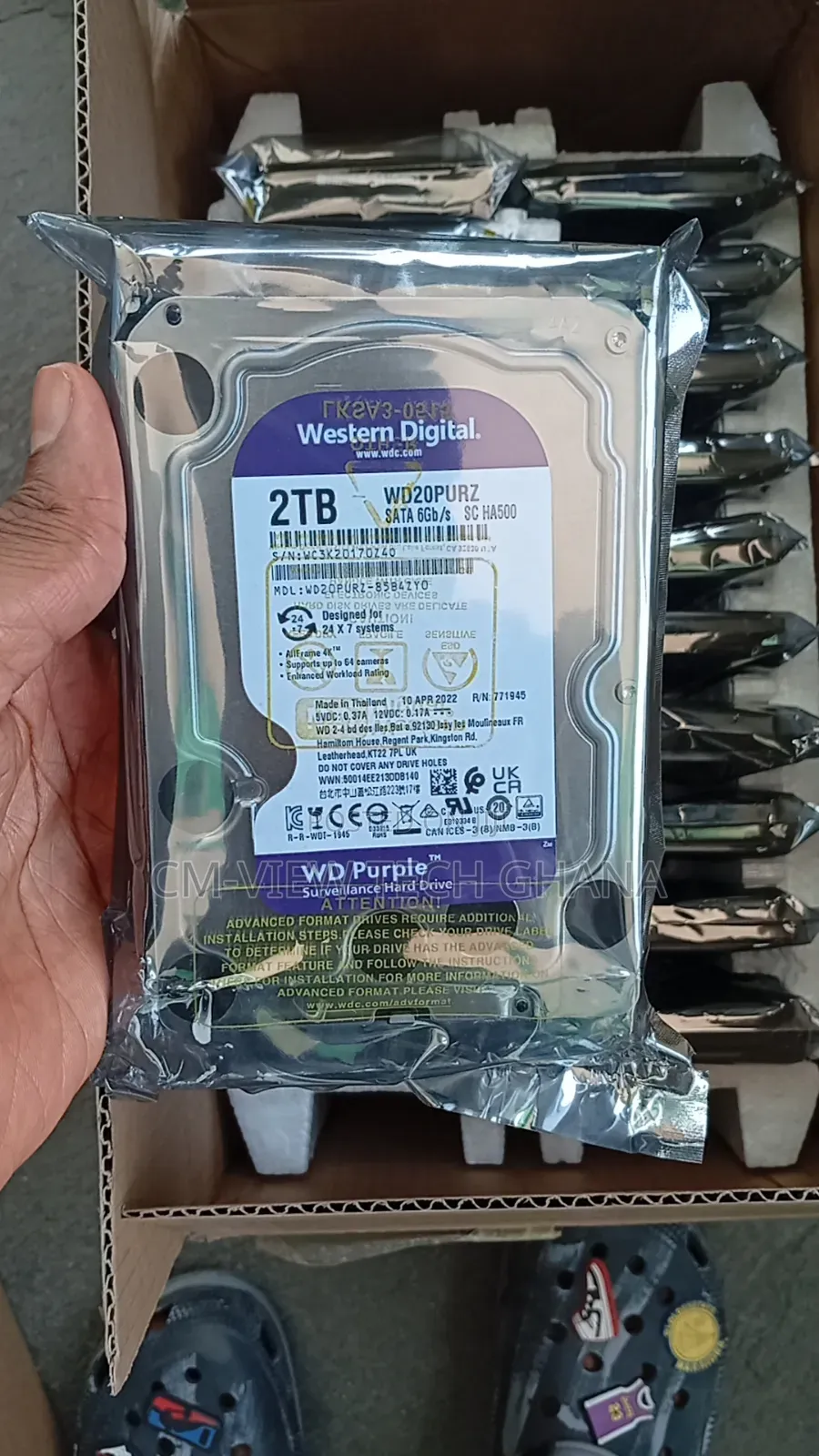 2tb Surveillance Wd Hard Drive