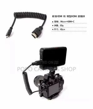 Hdmi Cable for Camera to Monitor, Etc