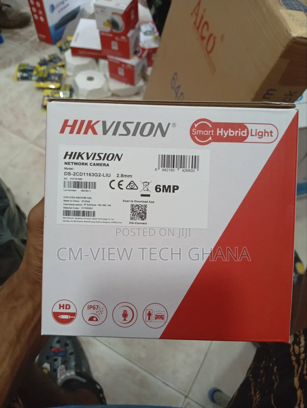 6mp Hikvision Smart Hybrid Light Network Camera