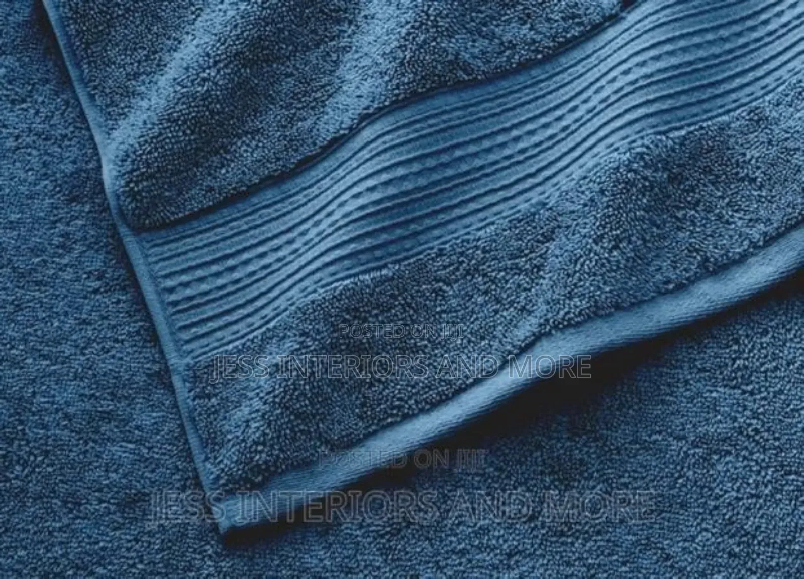 Welhome 100% Cotton 6-Piece Ultra Soft Twist Towel Set