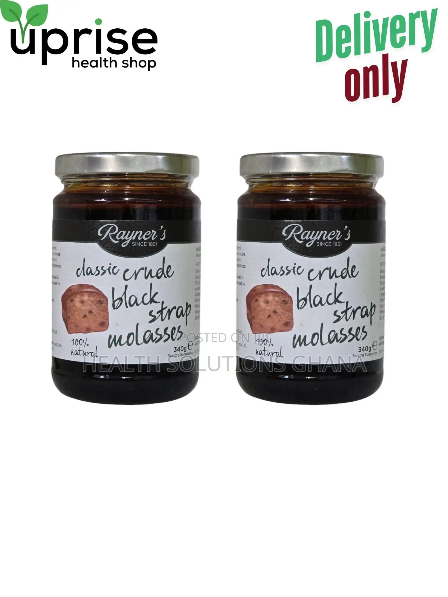Rayner’S Classic Crude Black Strap Molasses – 340g