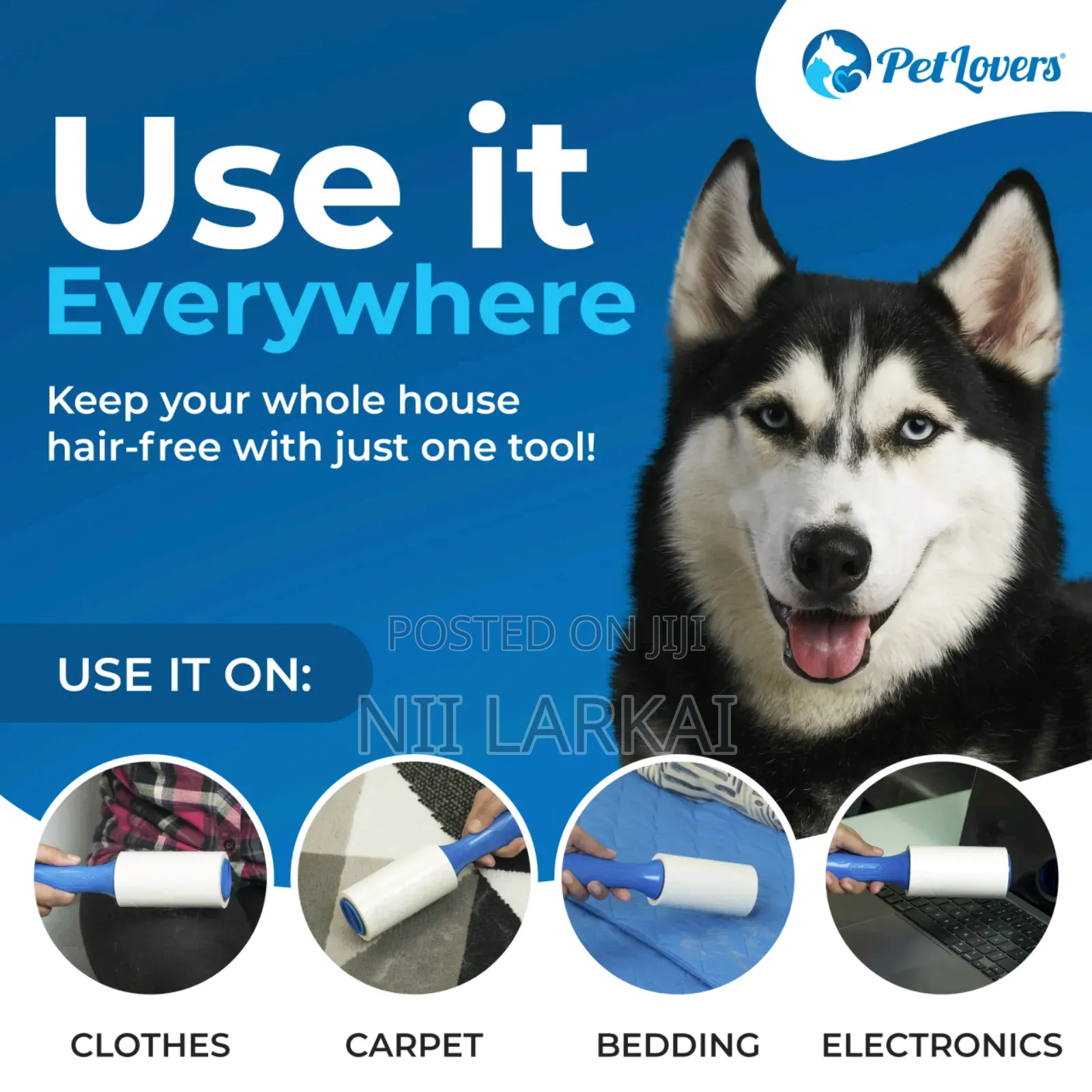 Petlovers Lint Roller and Refill