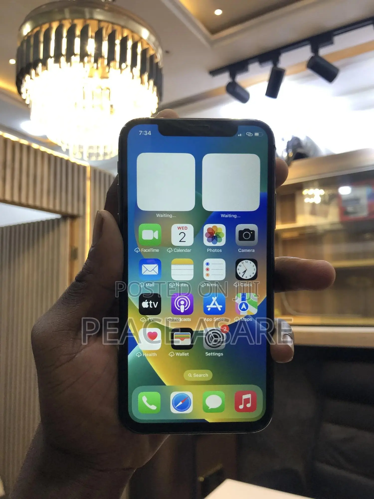 New Apple iPhone X 64 GB Black