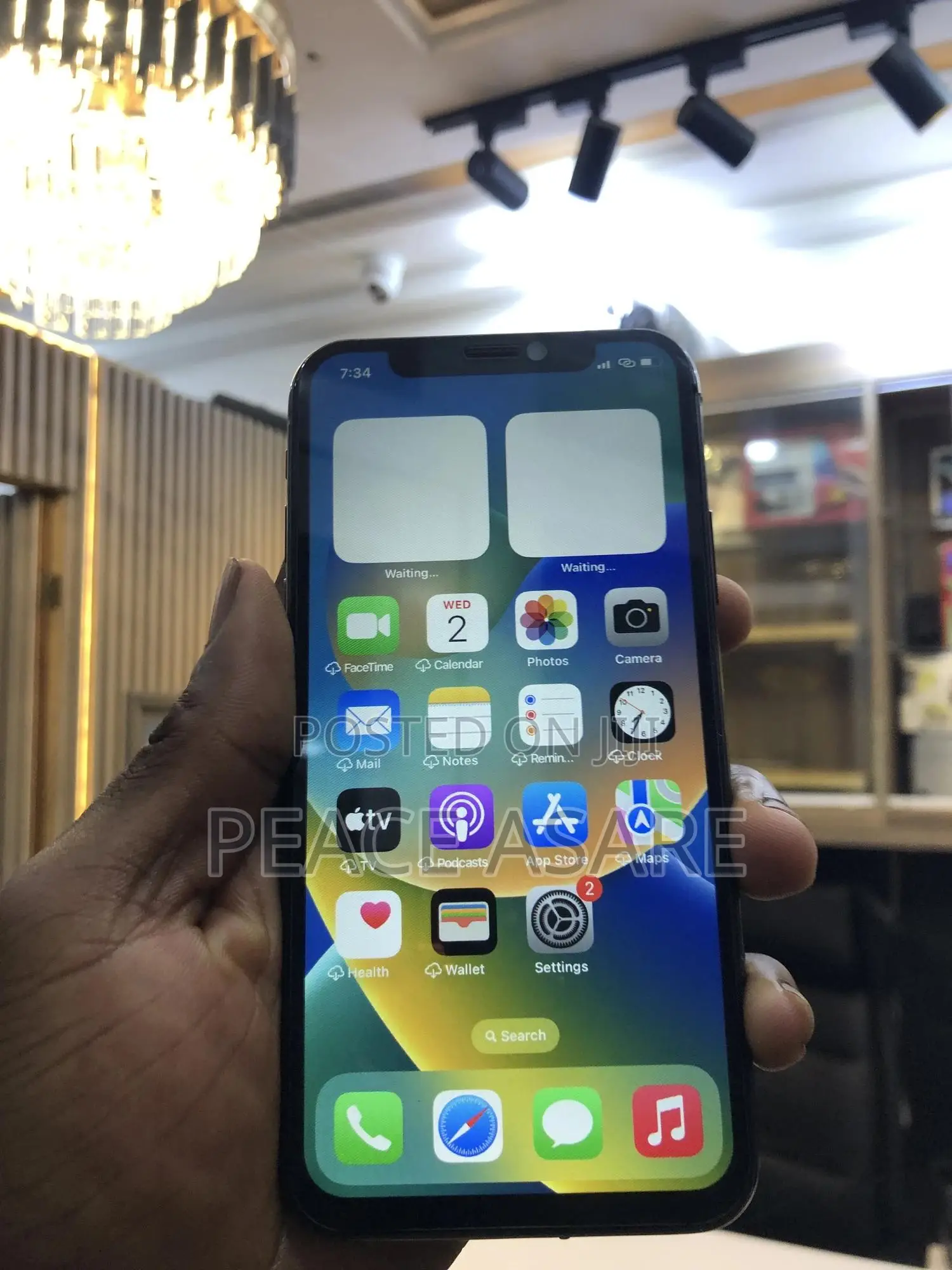 New Apple iPhone X 64 GB Black