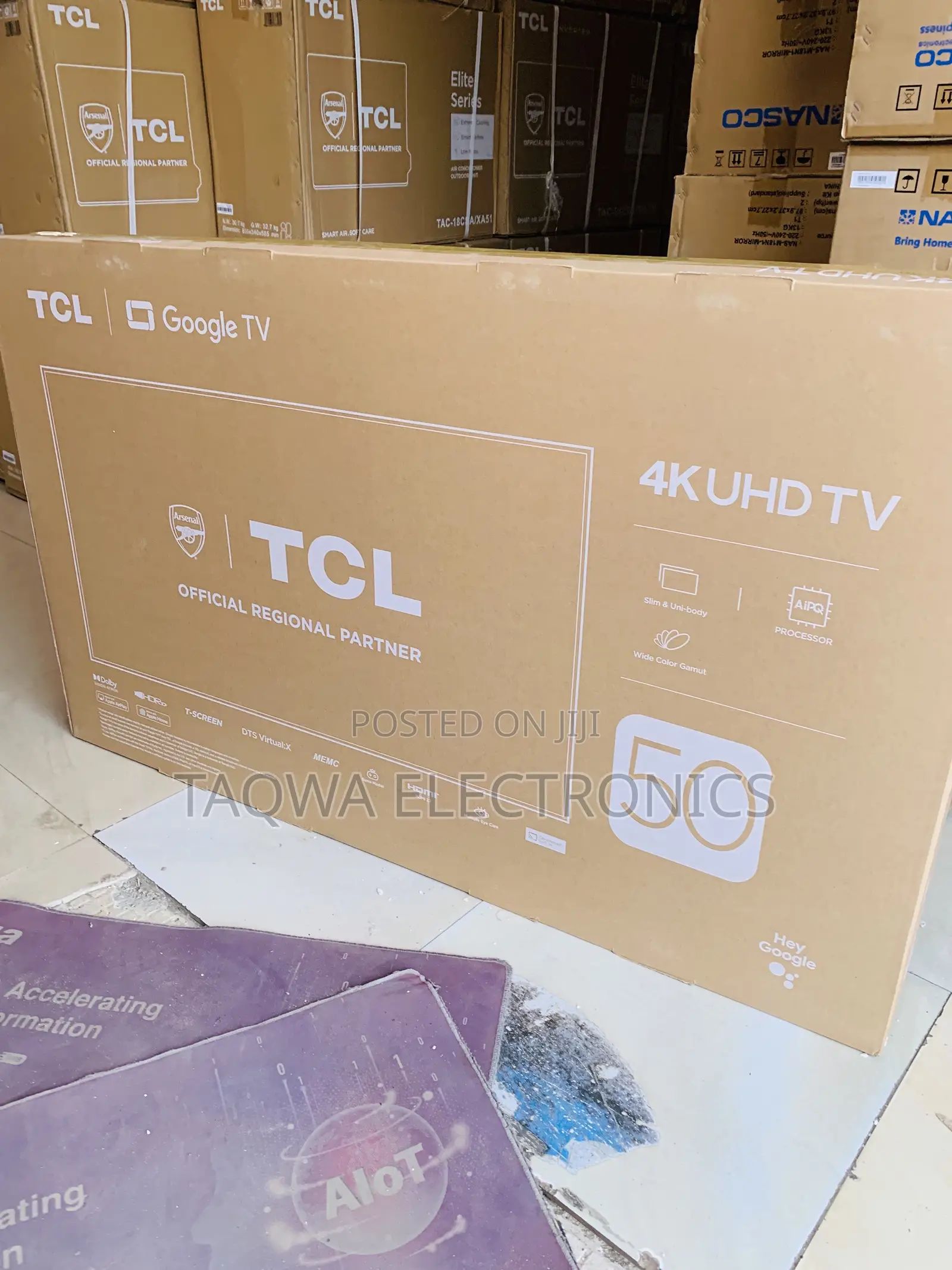 Atmos-Tcl’50 755 Google Smart Tv