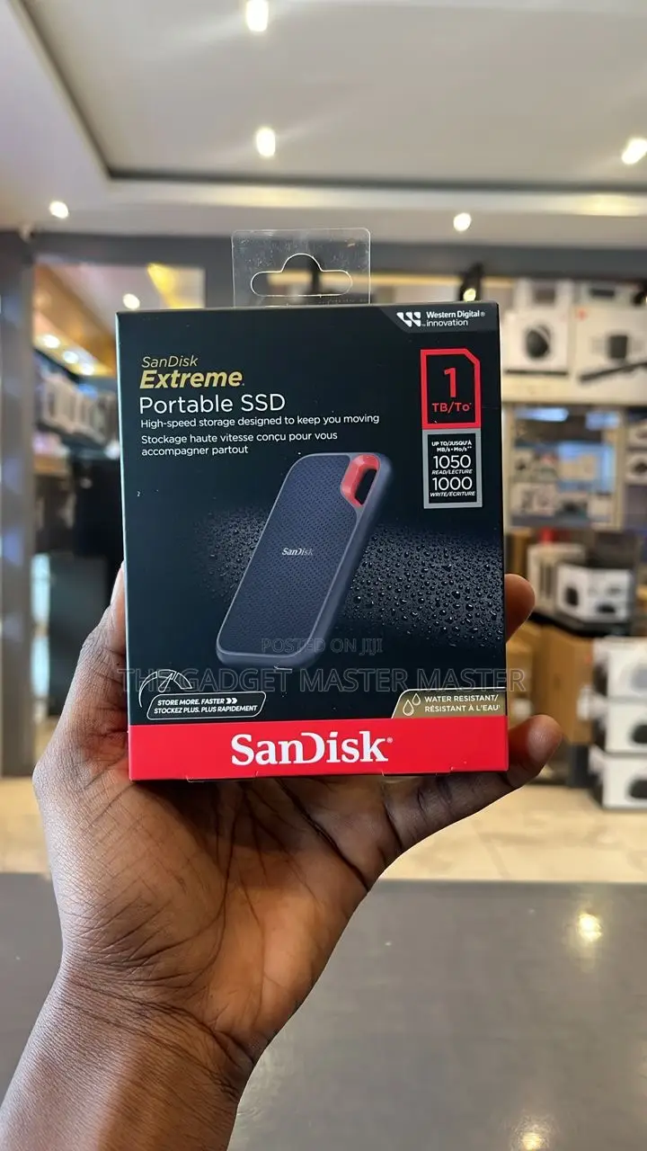 Sandisk 1b Extreme Portable SSD