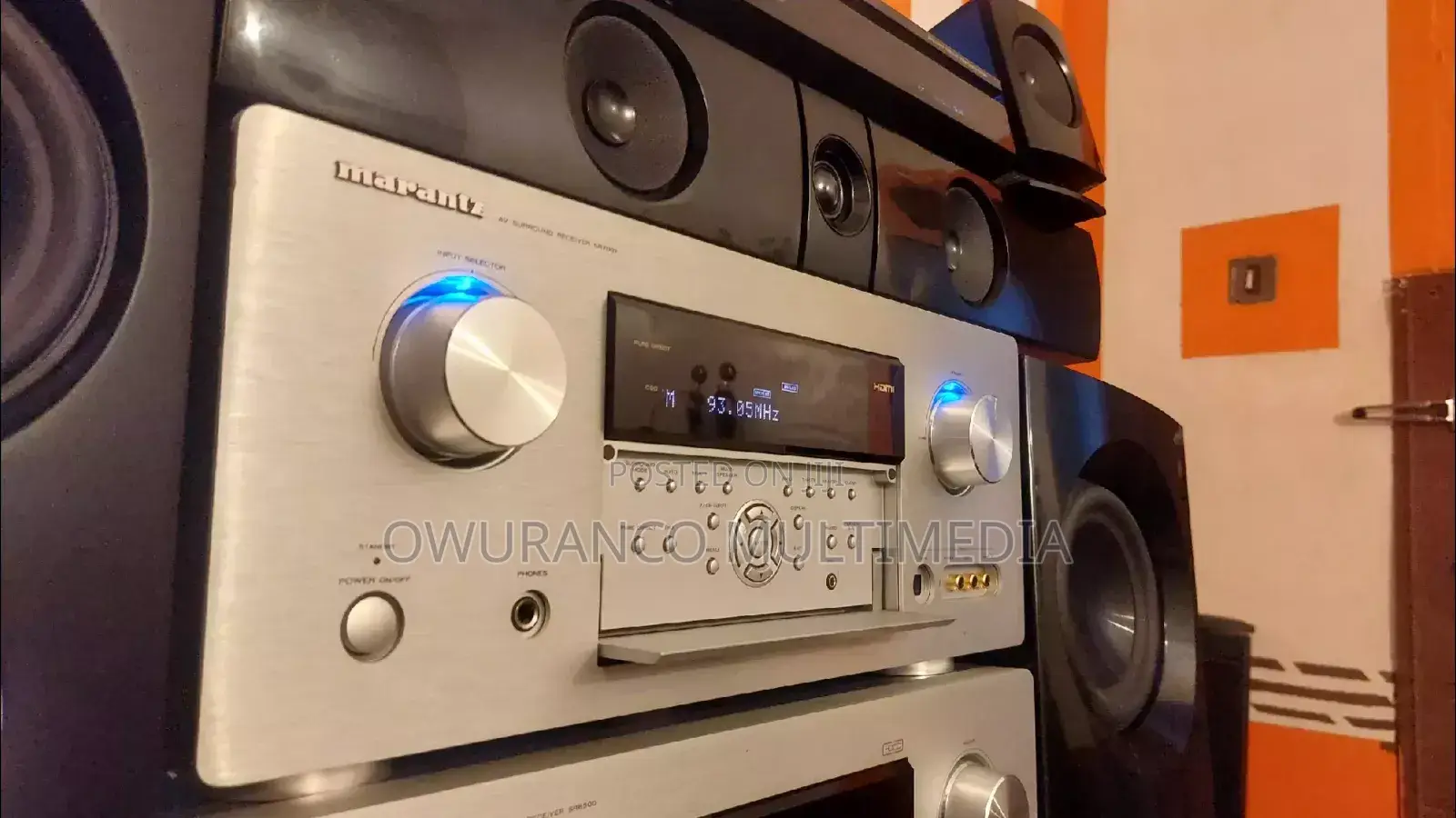 Marantz Sr-7001 11 Speakers Channels Av 760watt Receiver