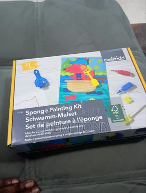 Kids Sponge Painting Kit