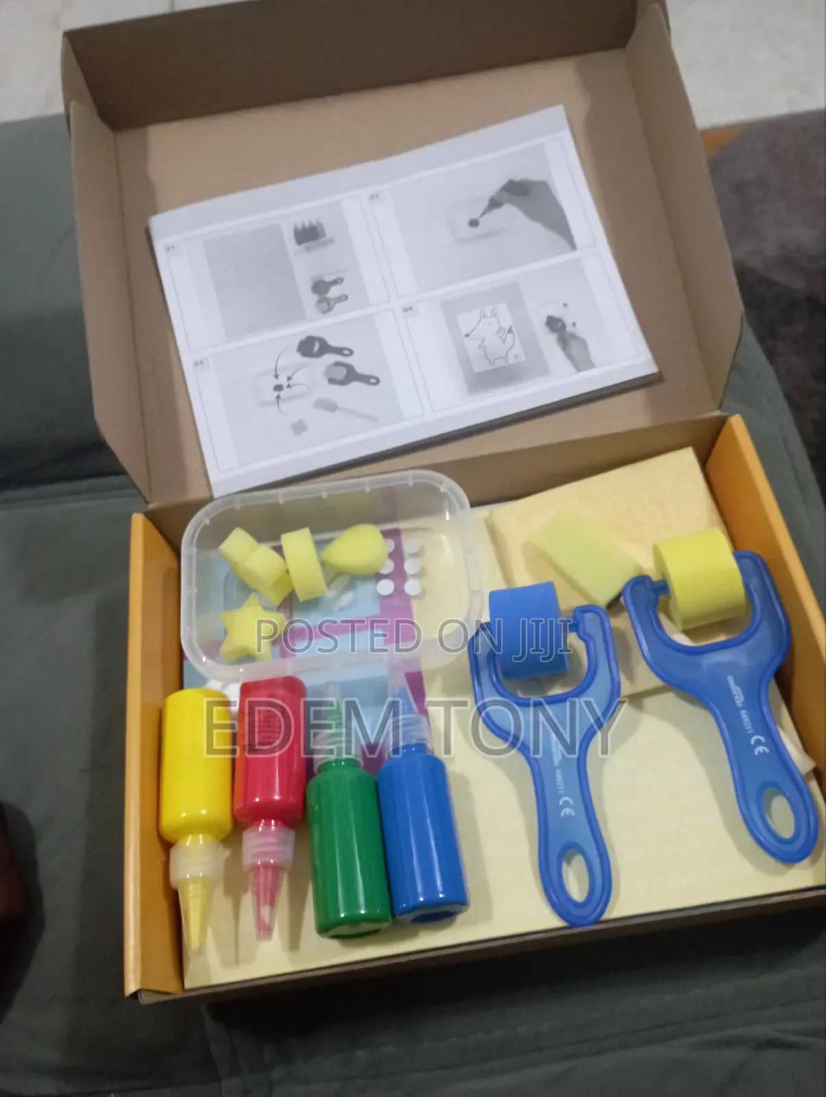 Kids Sponge Painting Kit