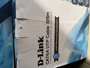 Cat6a Dlink - 305m/Roll - Light Blue