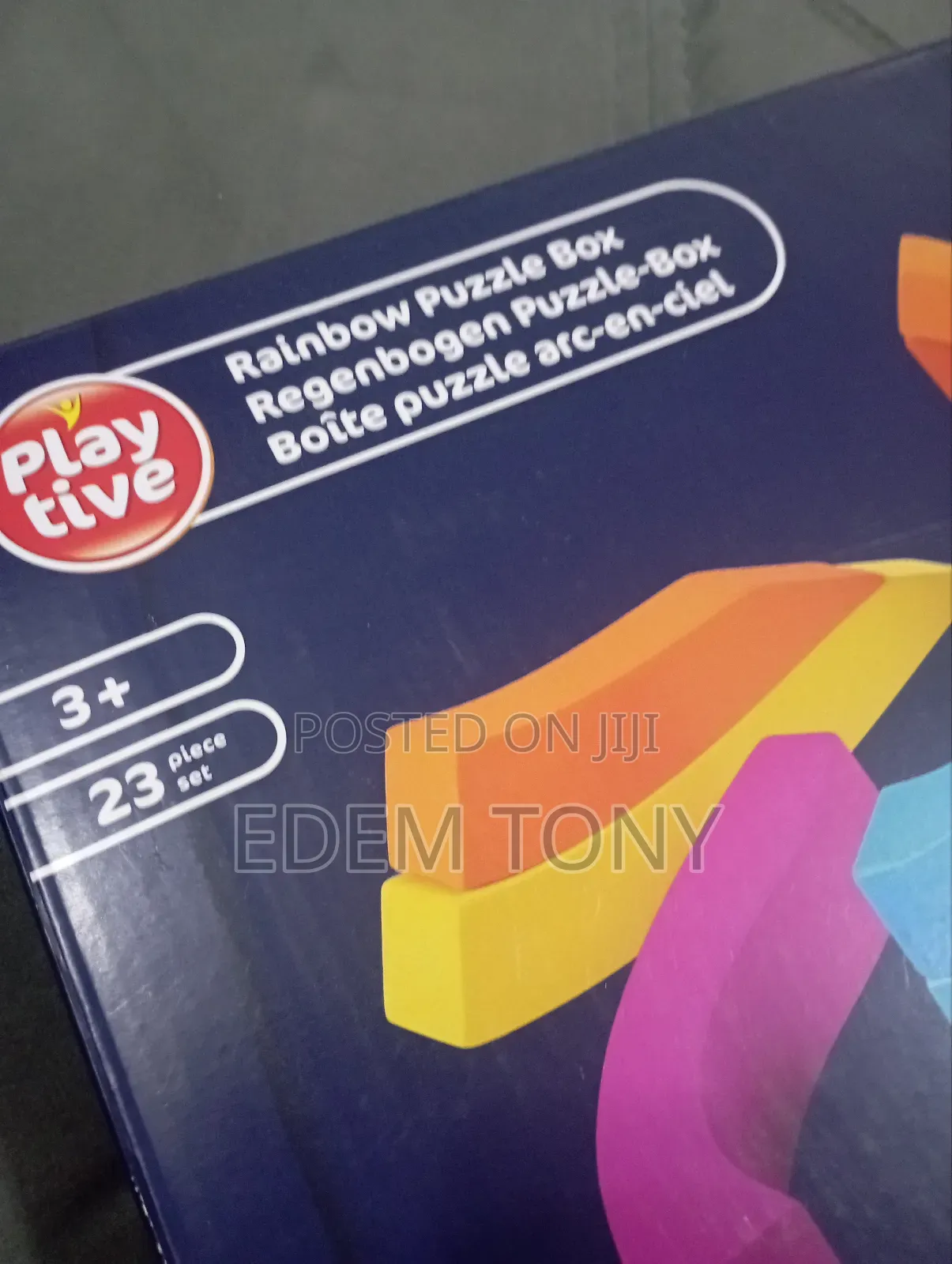 Rainbow Puzzle Box
