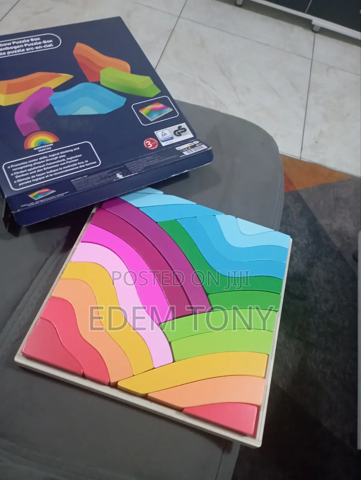 Rainbow Puzzle Box
