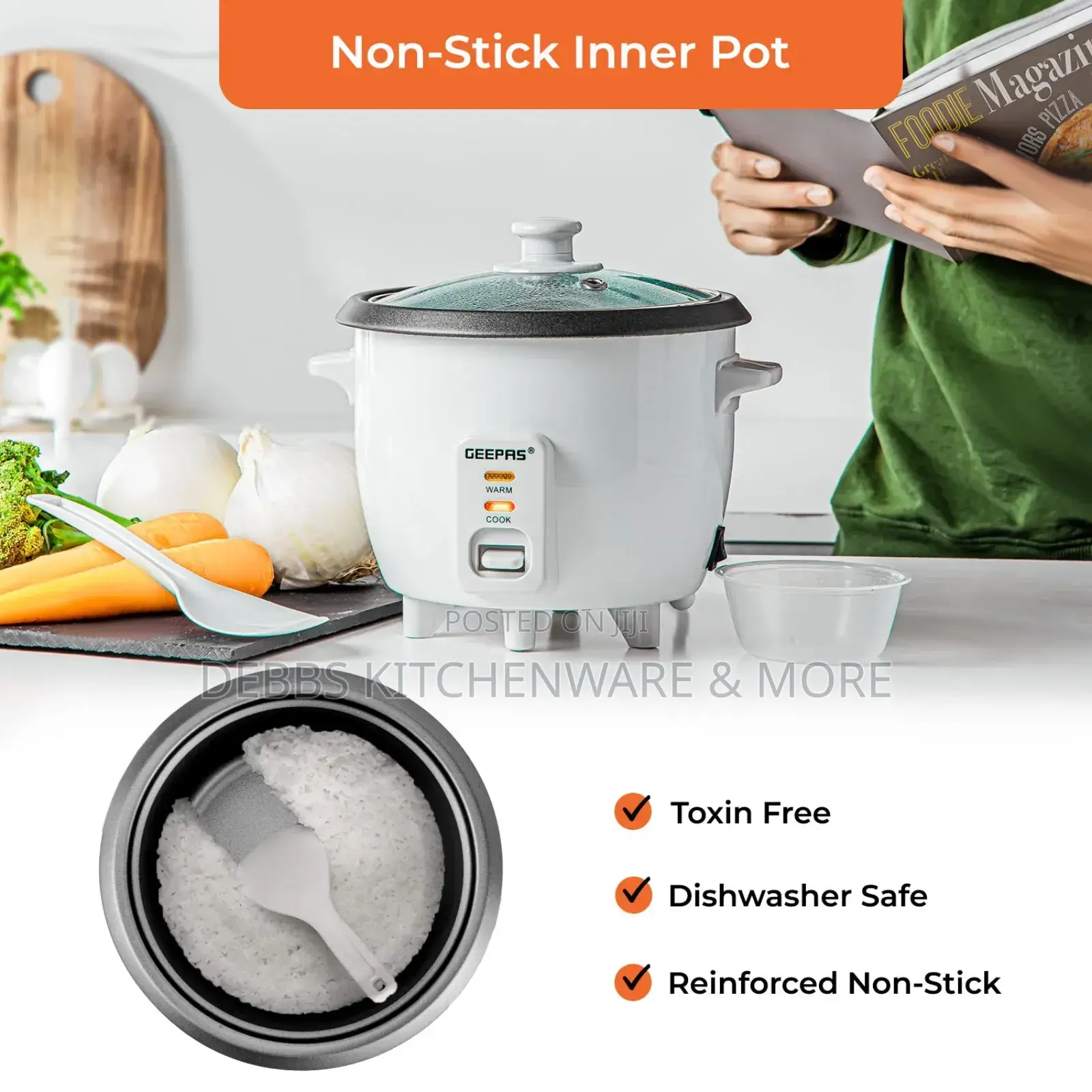 1litre Triton Rice Cooker Uk